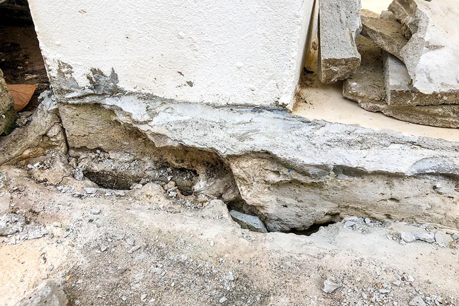Concrete Slab Foundation Repair ()