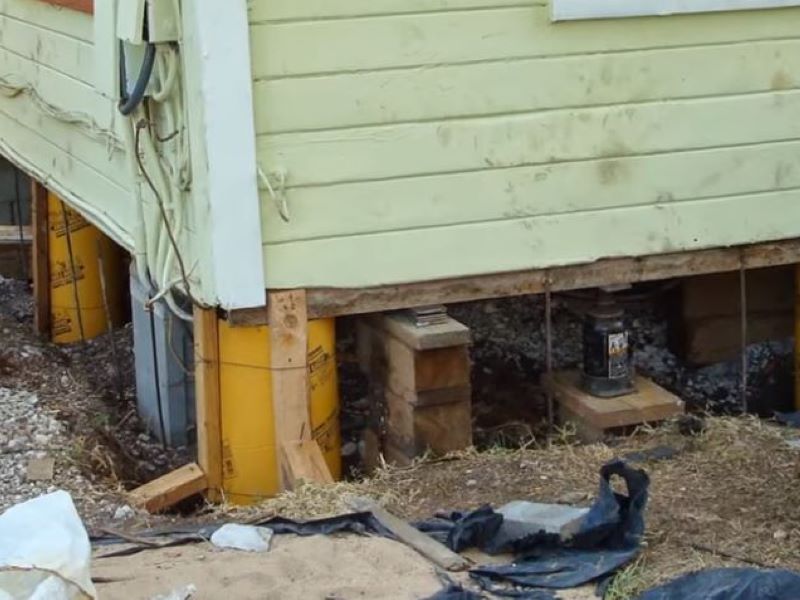 Pier and Beam or Block and Base Foundation Repair in Coral Gables, Florida