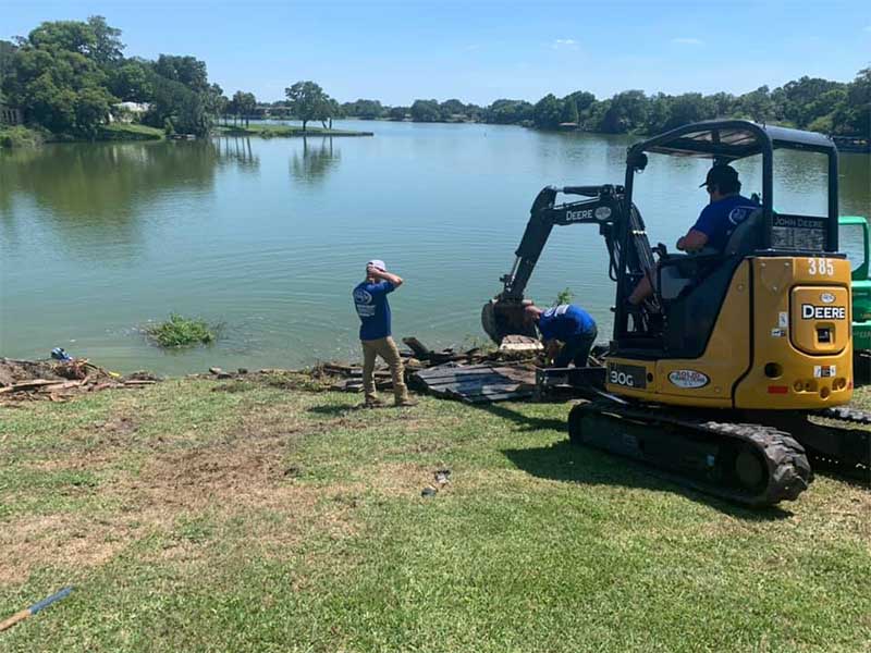 Seawall Repair in Coral Gables, Florida