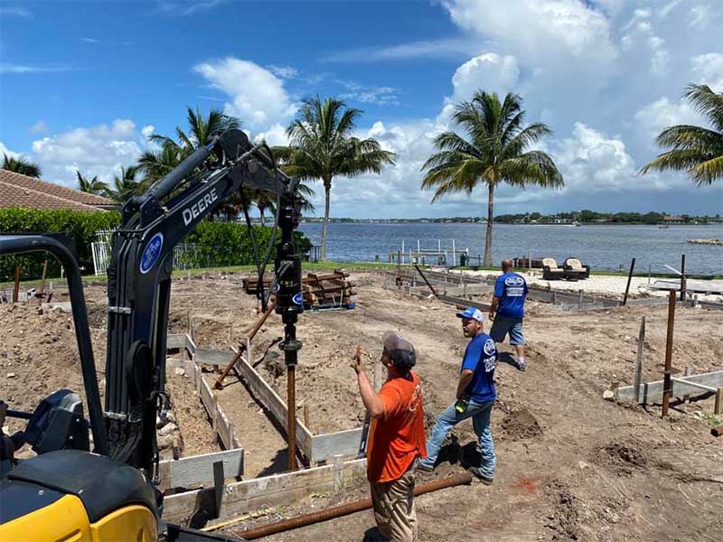 Seawall Repair in Coral Gables, Florida