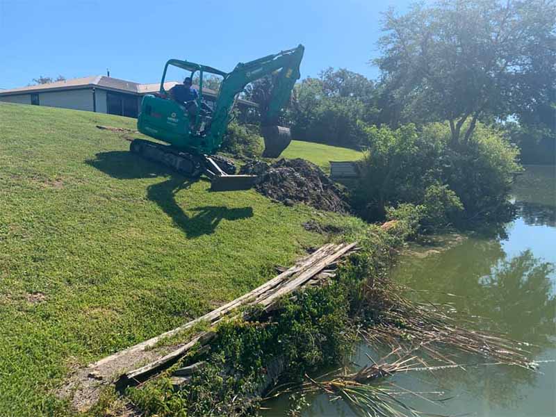 Seawall Repair in Coral Gables, Florida