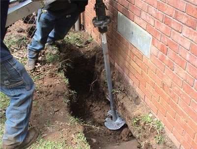 Slab Pier Installation in Coral Gables, Florida
